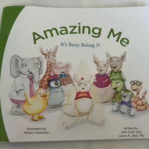 Toddler book Amazing me Its Busy being 3! Child developemnt